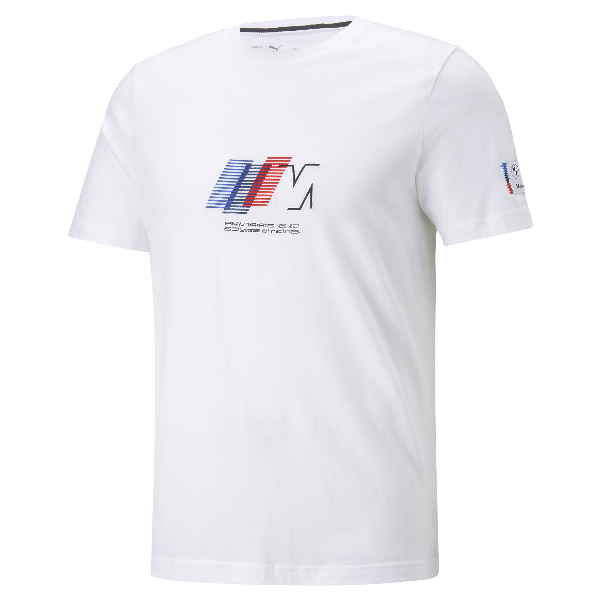 BMW MMS Statement Graphic Motorsport Herren T Shirt Cotton White von Puma 2022